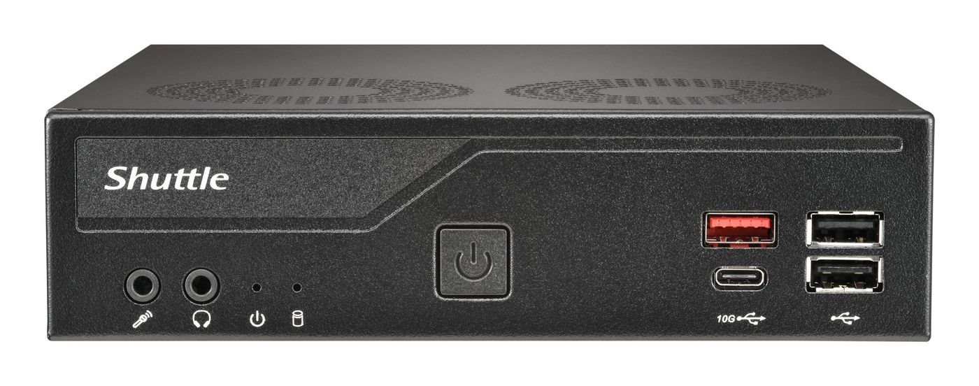Shuttle DH810 S1700 H610 Black 120W