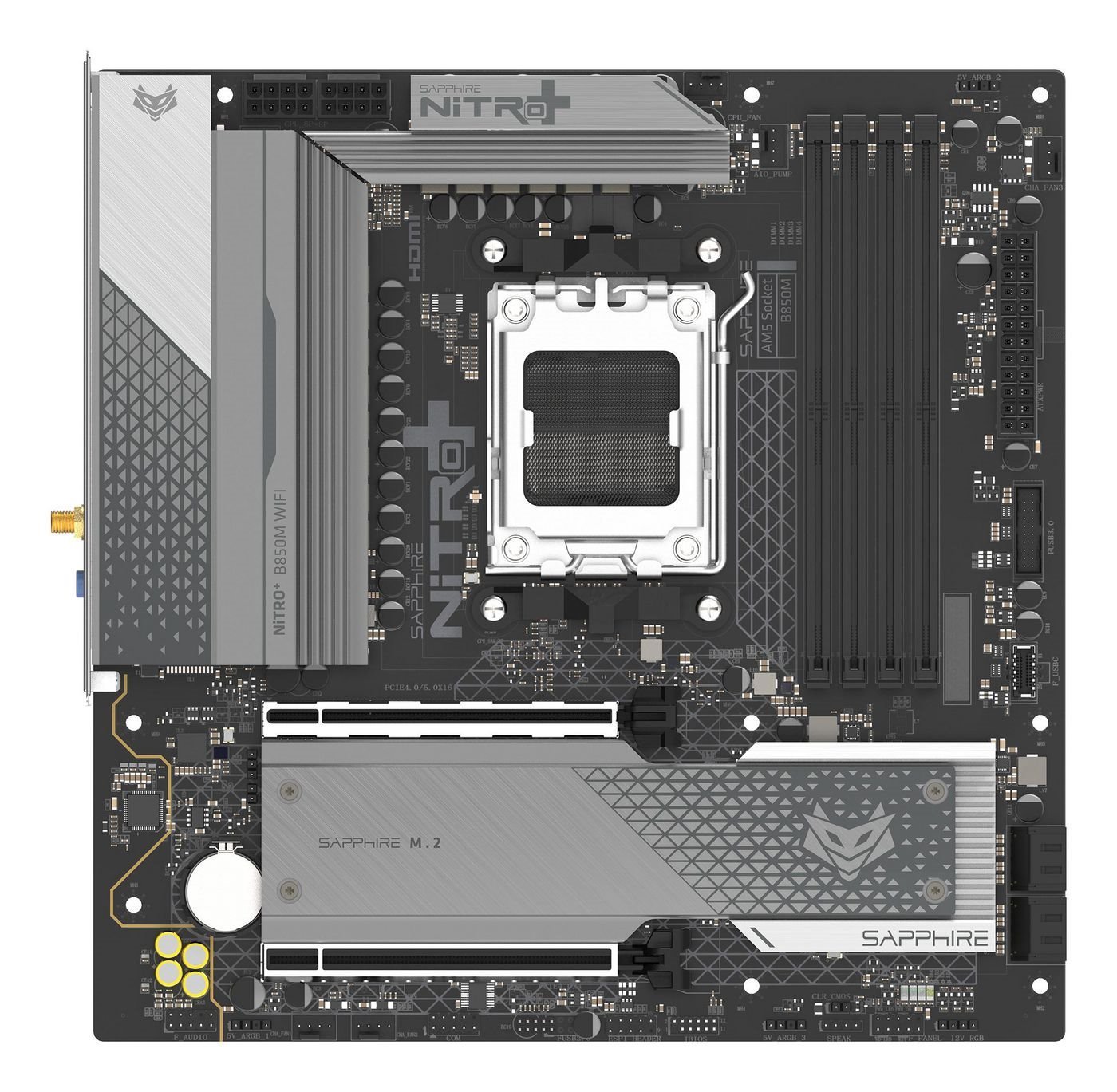 Sapphire N--Sapphire Nitro+ B850M Wifi 1xHDMI 1.4 1xDP 1.2