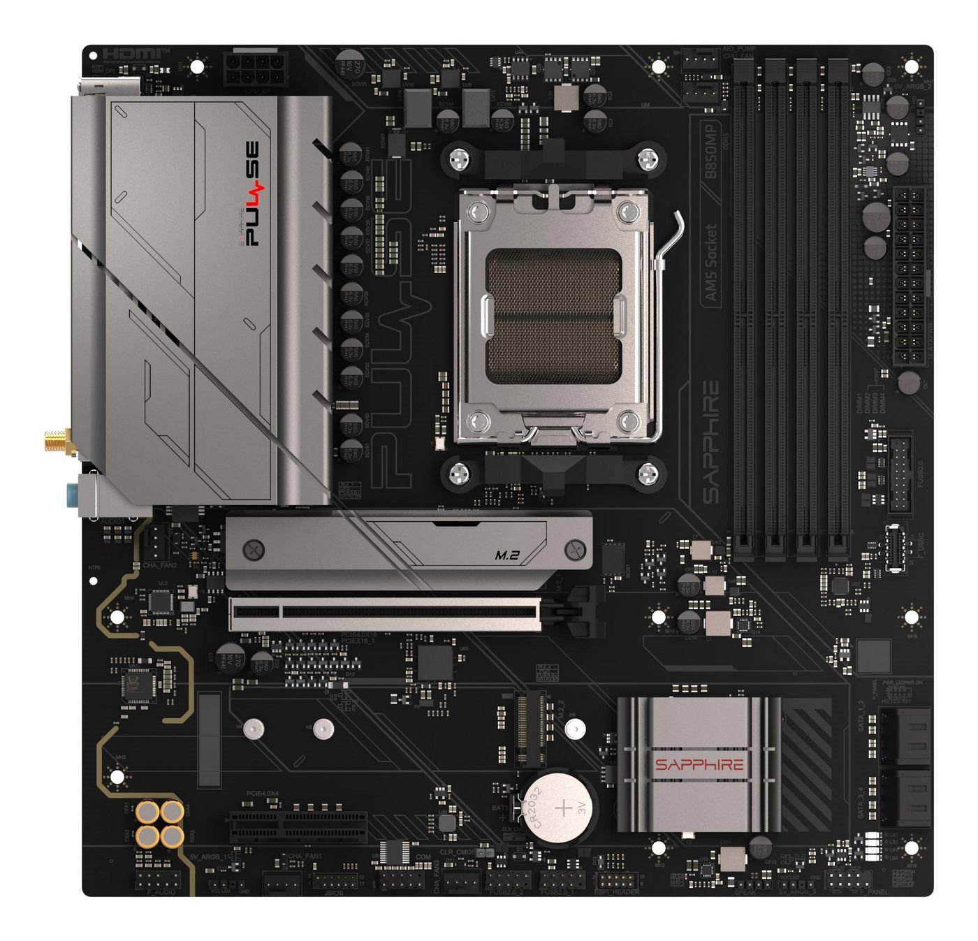 Sapphire N--Sapphire Pulse B850M Wifi 1xHDMI 1.4 1xDP 1.2