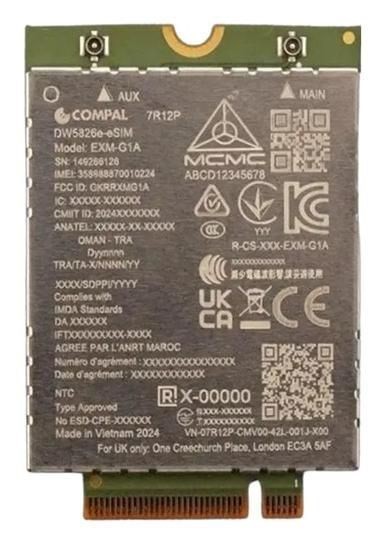Dell DW5826E Radio Modem