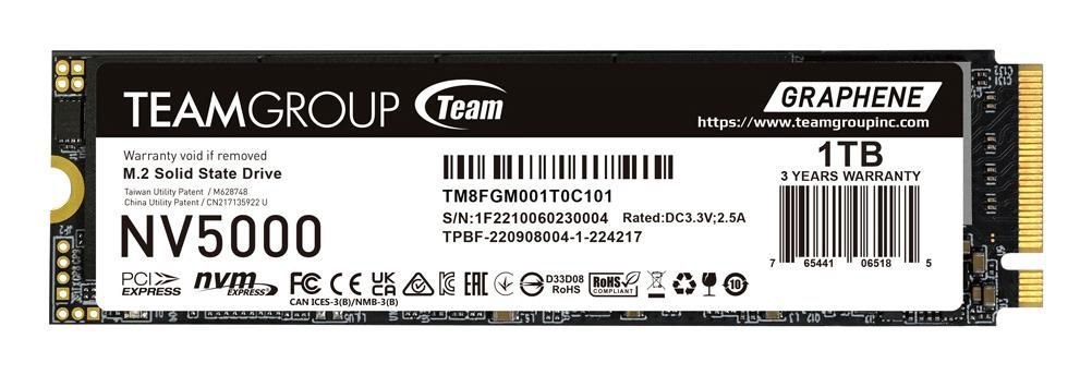 Team SSD NV5000 1TB M.2 NVMe PCIe 4.0