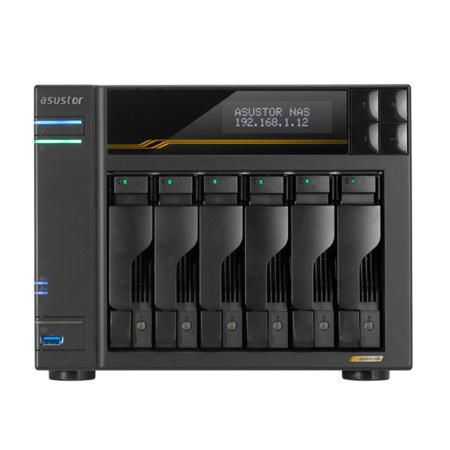 Asustor As6806t 6 Bay Nas Amd V3C14