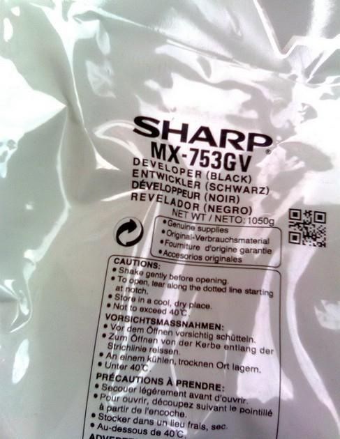 Sharp MX753GV Developer