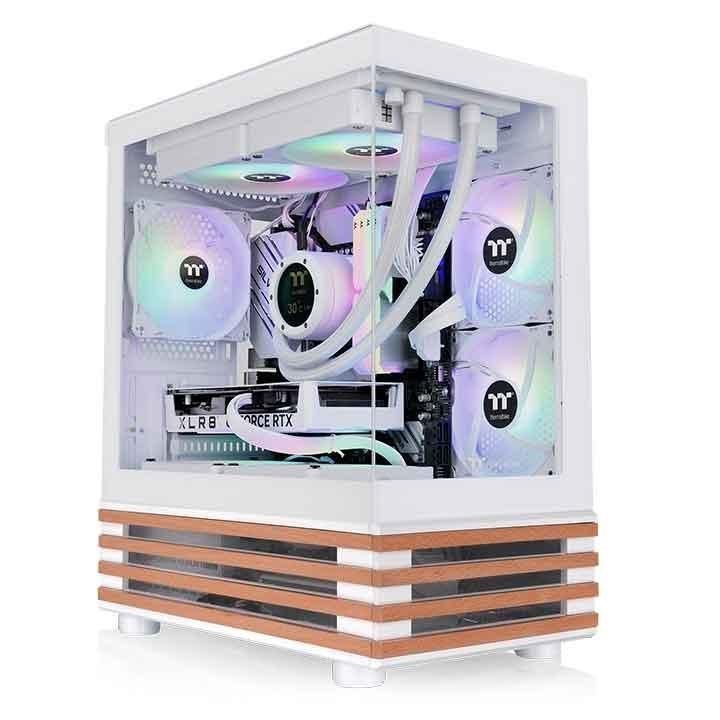 ThermalTake Geh Thermaltake View 170 WS Midi Tower Argb Snow White Retail