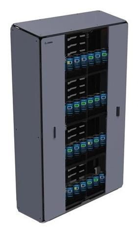 Zebra Enclosed Cabinet Rack Cabinet for PDU