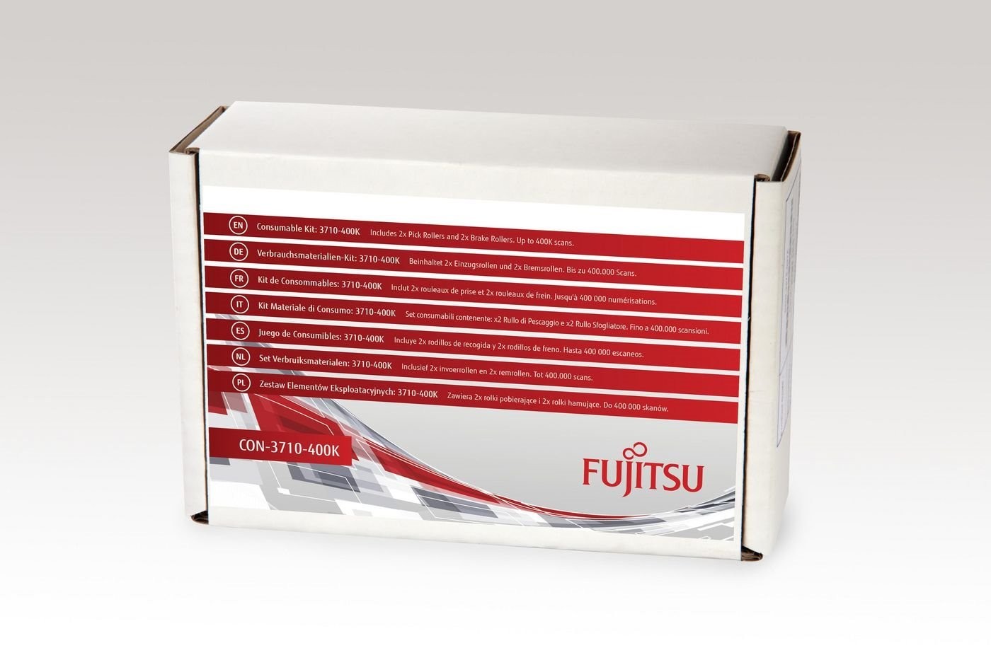 Fujitsu Consumable Kit 3710-400K Pakke Med Forbrugsartikler For Scanner