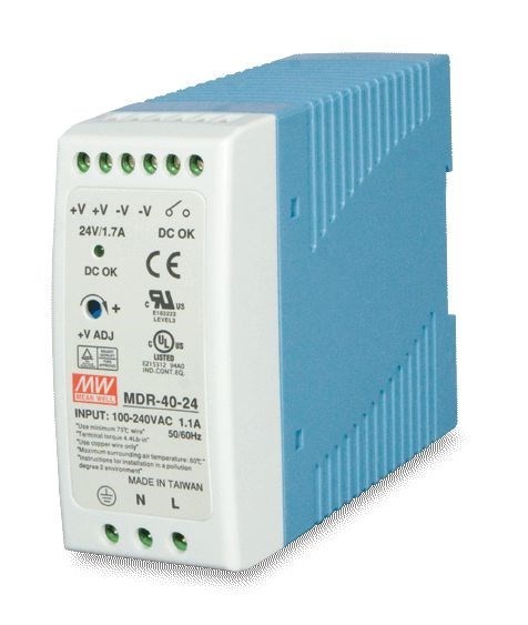 Planet Mean Well MDR-40-24 Strømforsyning 40Watt