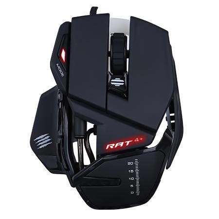 Mad Catz R.A.T.4 Optisk Kabling Sort