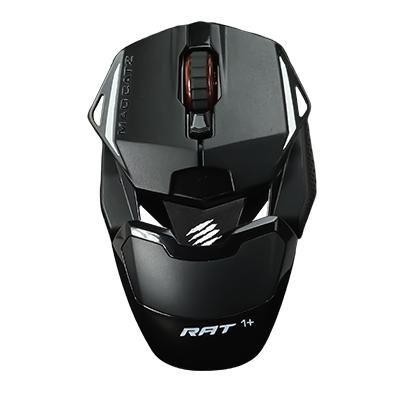 Mad Catz R.A.T. 1+ Gaming Maus Schwarz