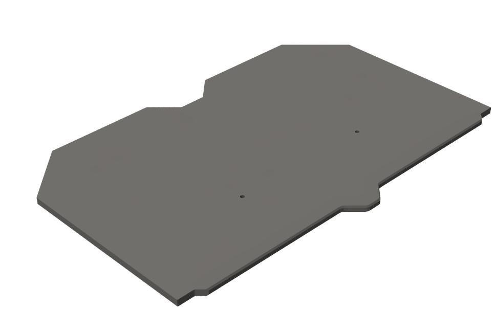 Zebra Rack-mountable Rack Shelf - Grey