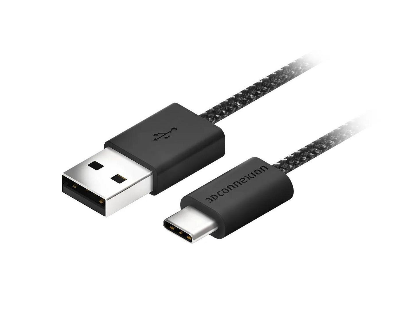 3Dconnexion Usb Type-C Kabel 1.5M Sort