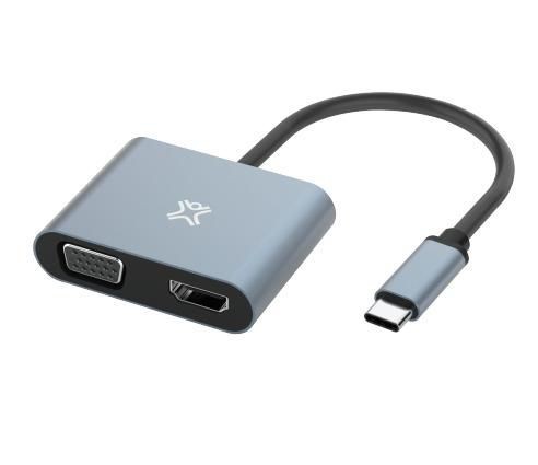 XtremeMac Videoadapter Hdmi / Vga / Usb GRÅ