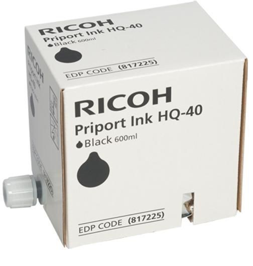 Ricoh CPI11BLK Original Inkjet Ink Cartridge - Black - 5 / Box