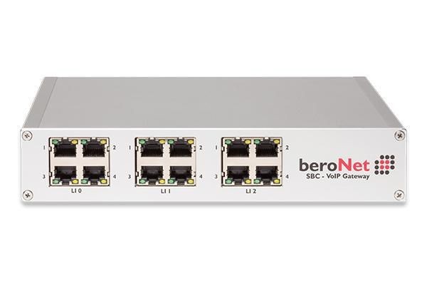 beroNet Modular Session Border Controller BNSBC-L VoIP-gateway Ethernet Fast Ethernet TDM Hvid