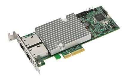 Supermicro 10Gigabit Ethernet Card - 10GBase-T - Plug-in Card