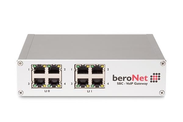 beroNet Modular Session Border Controller Bnsbc-M-4Bri VoIP-gateway Ethernet Fast Ethernet TDM Hvid