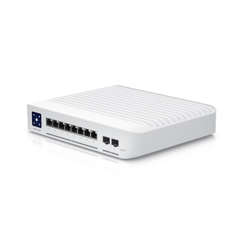 Ubiquiti Switch Enterprise 8-Port PoE+ 8x2.5GbE, Ideal For Wi-Fi 6 Ap, 2X 10G SFP+ Ports For Uplinks, Managed Layer 3 Switch, 2Yr Warr
