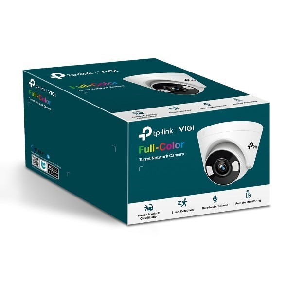 Tp-Link Vigi C430 2.8MM 3MP Outdoor Full-Colour Bullet Network Camera, 3YR