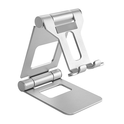 Brateck Aluminium Foldable Stand Holder For Phones And Tablets- Silver (LS)