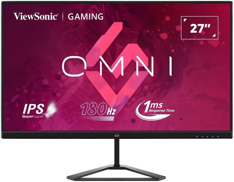 ViewSonic 27' VX2779 Pro FHD 180Hz 1MS, HDR10, SuperClear® Ips Office Gaming Monitor - Retail Vip Sku Advance Replacement Warranty