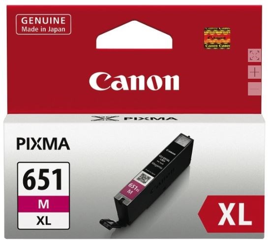 Canon CLI-651XLM Original Extra High Yield Inkjet Ink Cartridge - Magenta Pack