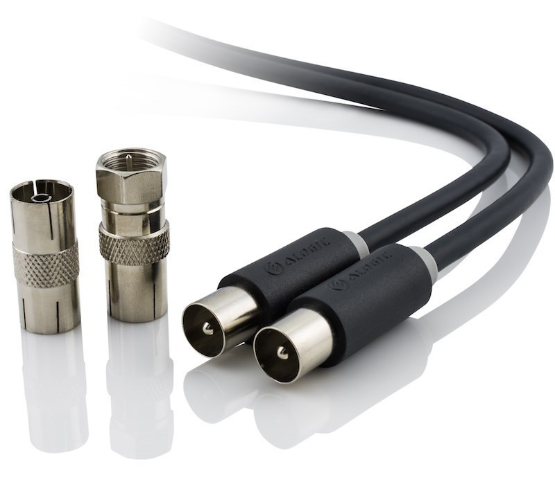 Alogic Pro Series 1M TV Antenna Cable - Male To Male