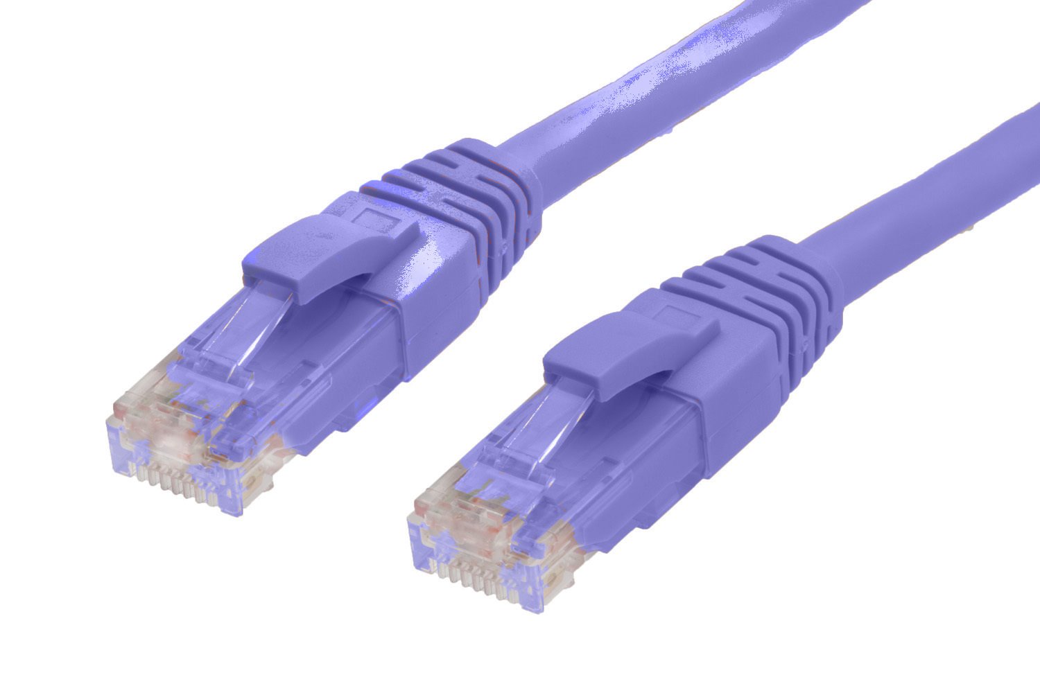 4Cabling 0.5M RJ45 Cat6 Ethernet Cable. Purple