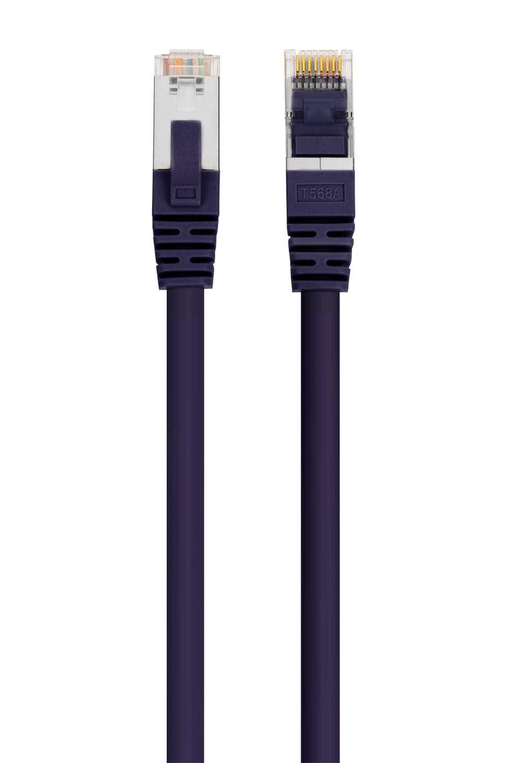 Comsol 1MTR 40GbE Cat 8 S/FTP Shielded Patch Cable LSZH - Purple