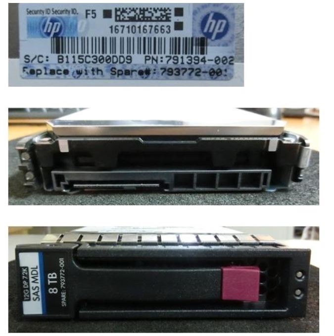 HPE 8 TB Hard Drive - 3.5" Internal - SAS (12Gb/s SAS)