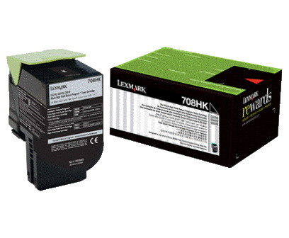 Lexmark Original High Yield Laser Toner Cartridge - Black Pack