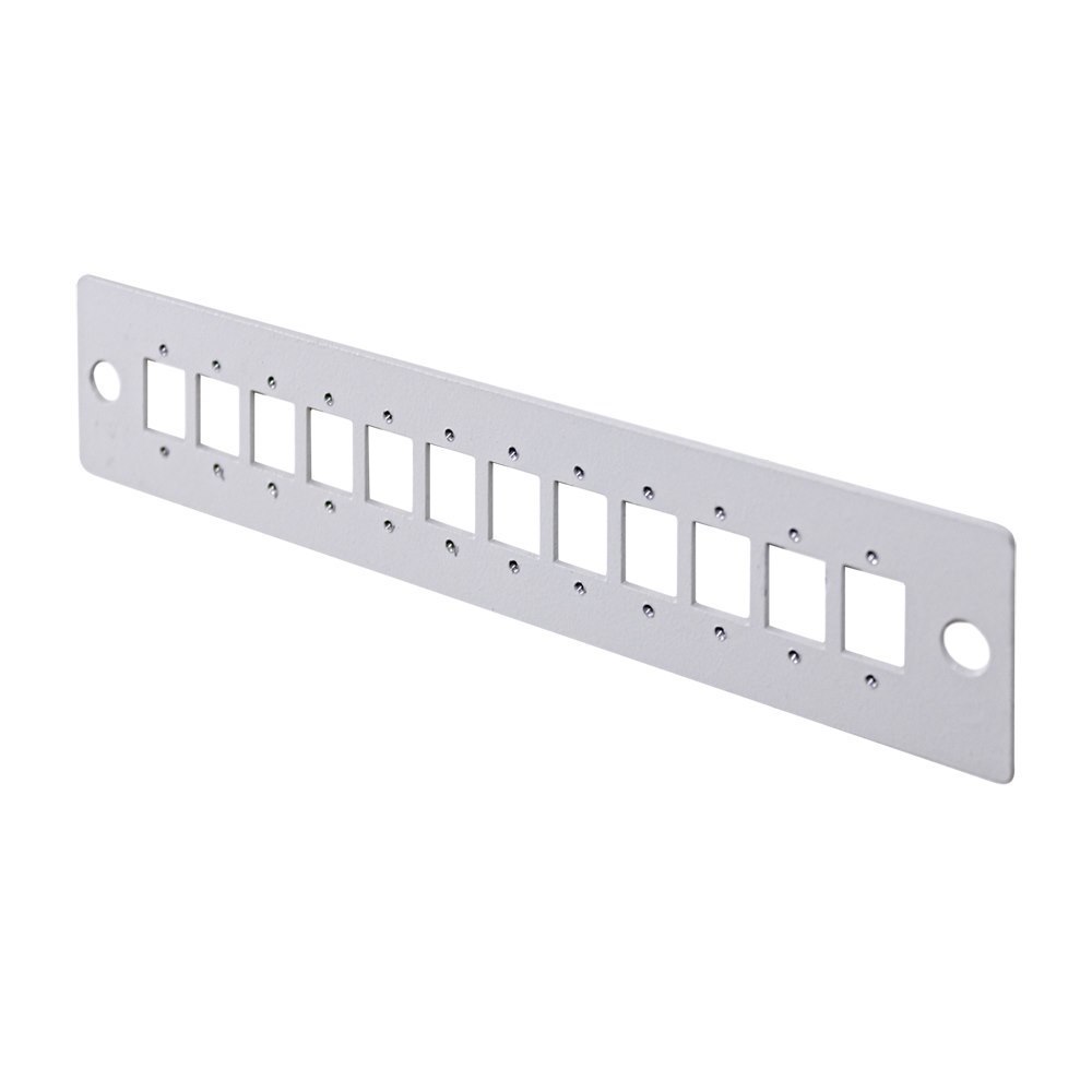 Serveredge 12 Port LC Duplex Face Plate - Suitable For Safp Series Fobots