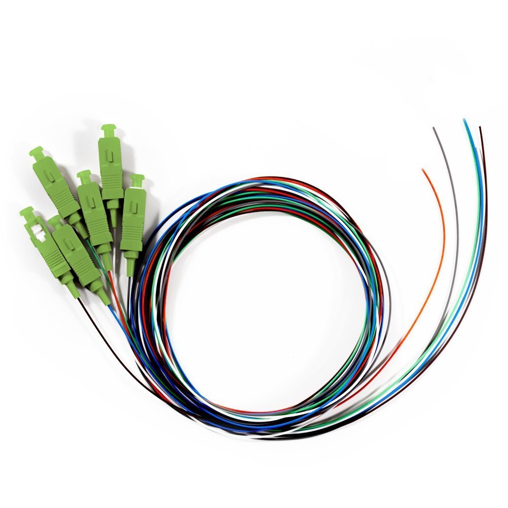 Serveredge Sca Pigtail Os2-2M-6 Fibres (6 Colour)