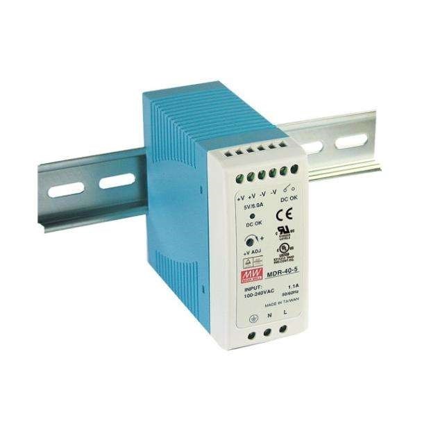 Mean Well | MDR-40-12 | 12V Slim Din Rail Power Supply 3.33A 40W