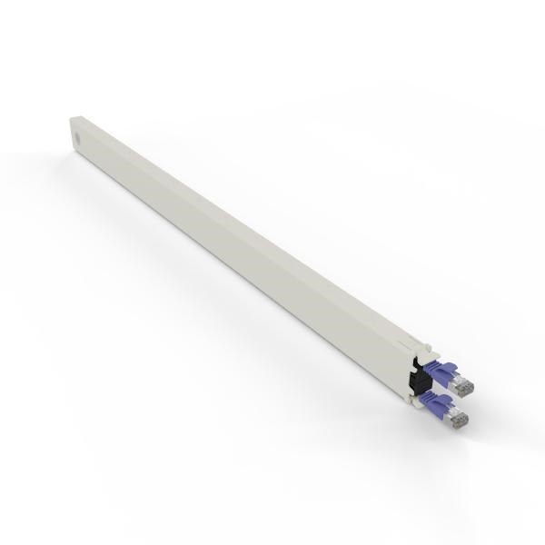 Patchbox.One 30Ru STP Violet Cat6A Cable Management Cassette, To Be Installed In Patchbox.One Frame (Poneframe)