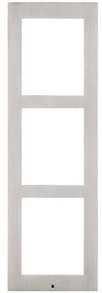 2N 9155023 Surface Installation Frame For 3 Modules In Brushed Nickel