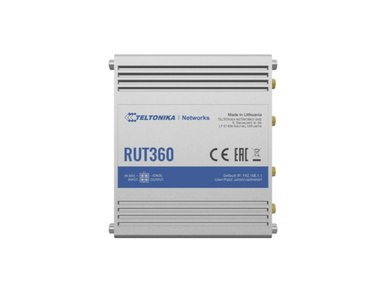 Teltonika Rut360 Industrial 4G Lte Cat6 Router With Wi-Fi