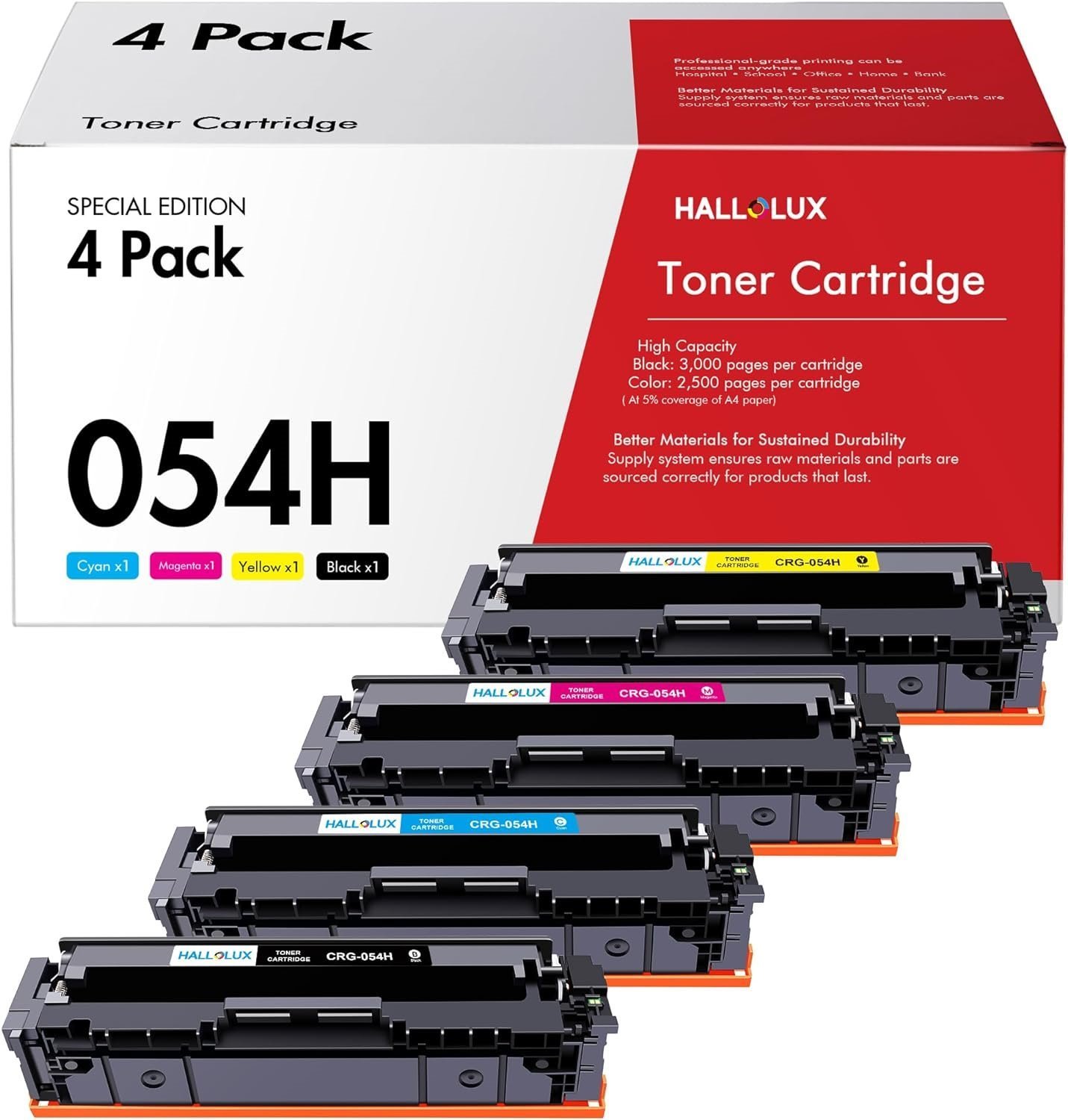054H Toner Cartridge Compatible Replacement for Canon 054H 054 Compatible with MF644cdw