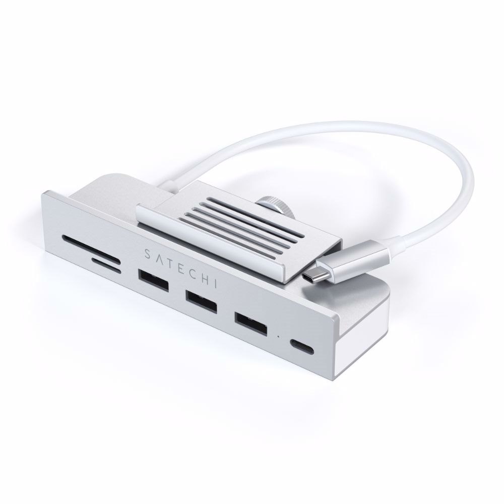 Satechi Usb-C Clamp Hub For 24" iMac (Silver)