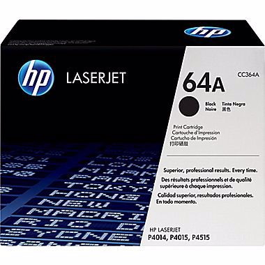 HP 64A (CC364A) Original Laser Toner Cartridge - Single Pack - Black - 1 Each