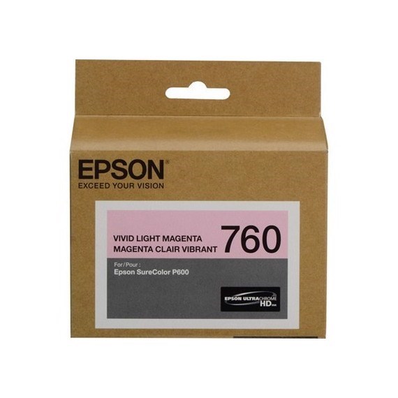 Epson UltraChrome HD T7606 Original Inkjet Ink Cartridge - Vivid Light Magenta - 1 Pack