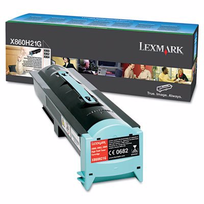 Lexmark X860H21G Original Laser Toner Cartridge - Black Pack