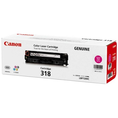 Canon CART318M Original Laser Toner Cartridge - Magenta Pack
