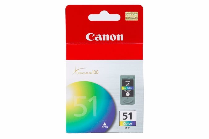 Canon CL-51 Original Inkjet Ink Cartridge - Colour - 1 / Pack