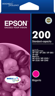 Epson DURABrite Ultra 200 Original Inkjet Ink Cartridge - Magenta - 1 Pack