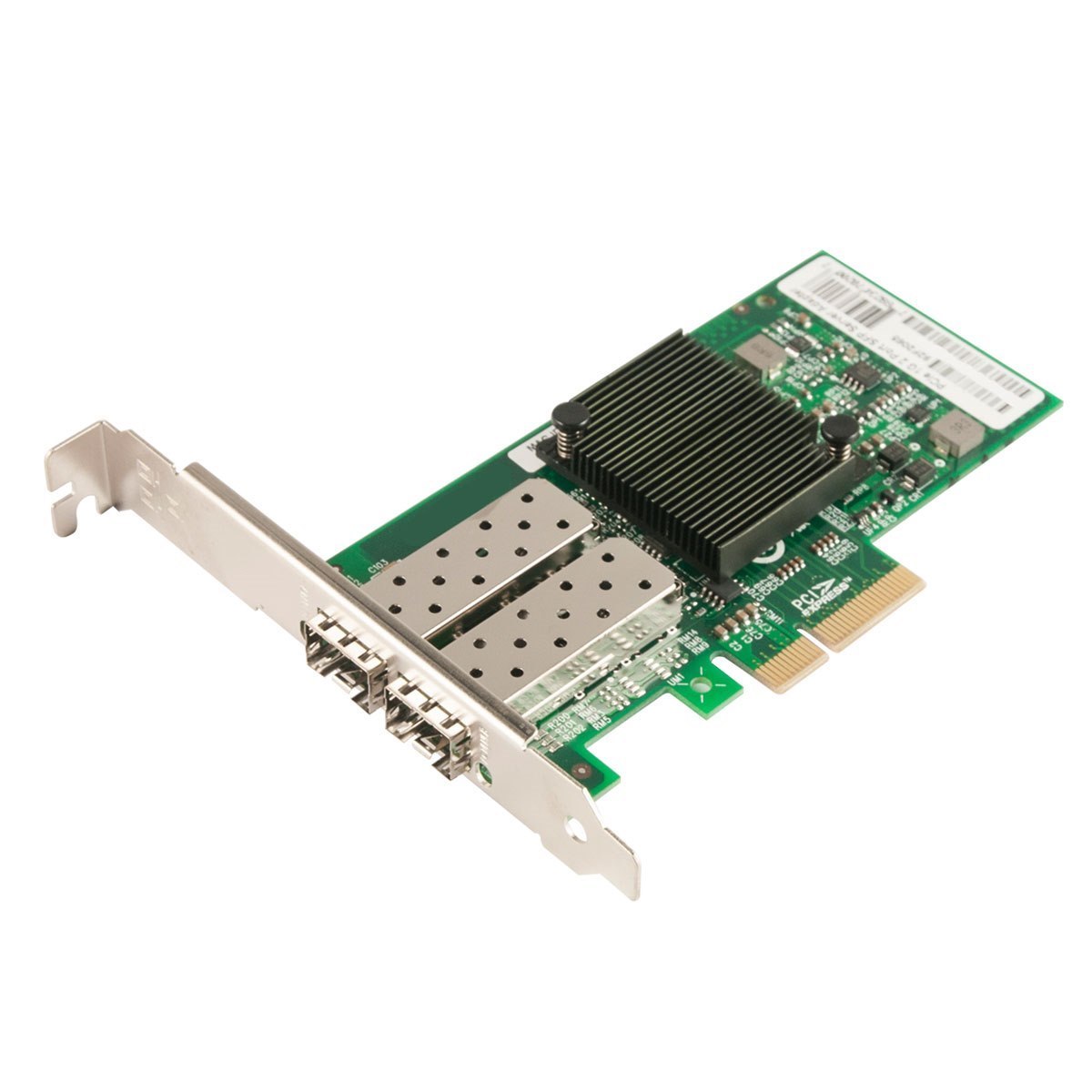 PlusOptic PCIe Nic, PCIe X4 Dual Port SFP Port With Intel I350am2 Controller