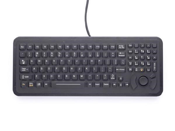 iKey SLP-102-FSR Panel Mount Keyboard With Force Sensing Resistor And Backlighting