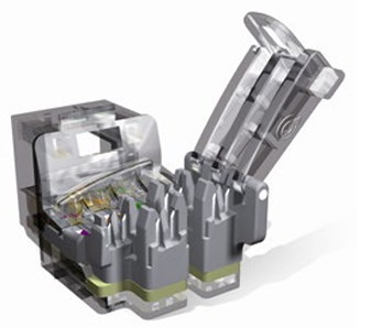 Leviton - Cat6 Plus Snap In Jack Unshielded - Tool Free