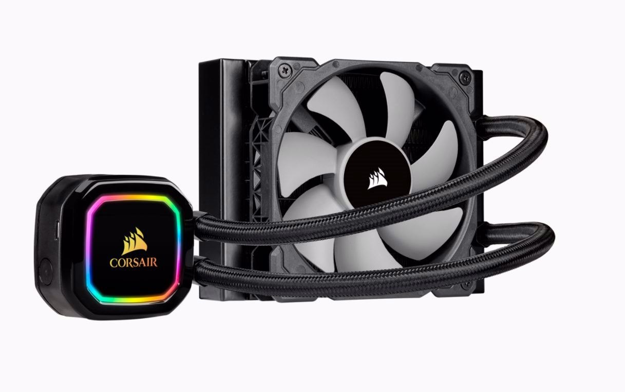 Corsair H60i RGB Pro XT 120MM Liquid Cpu Cooler. RGB Pump Head, Efficient Cool Plate And Pump. 1X ML 120 PWM Fan, 1200, 115X, 1366, 2011/2066, Am4