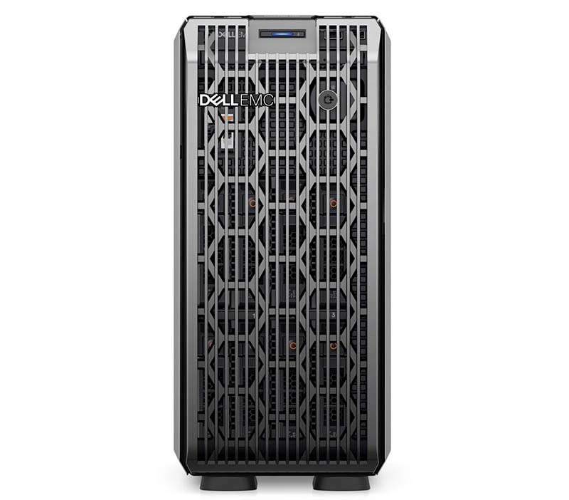 Dell PowerEdge T550 Server: Dual Xeon processor, 128GB, 4x2.4TB 10K RPM SAS Hard Drives, RAID 10, iDrac Ent, Redundant Power, Server 2022, 5-yr ProSupport Warranty