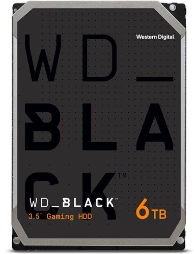 Western Digital WD Black 6TB 256MB Sata3 3.5" 7200RPM HDD 5Yr WTY.